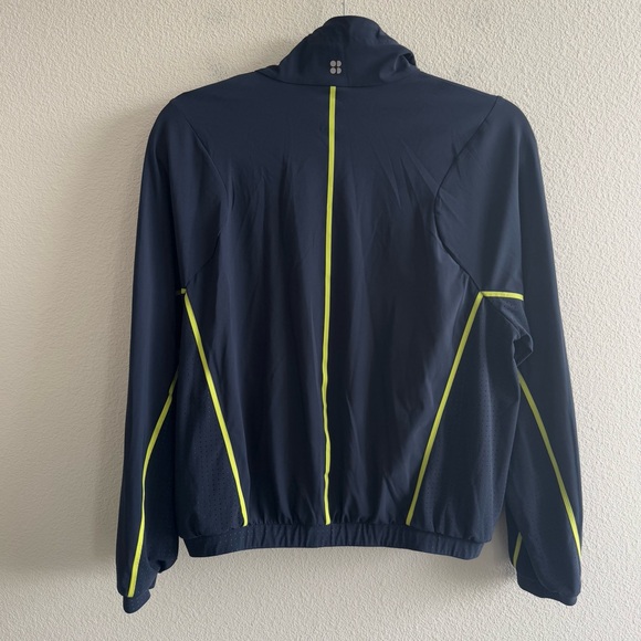 Sweaty Betty Zero Gravity Half-Zip Pullover Top Sweat-Wicking Reflective Running - Picture 9 of 12